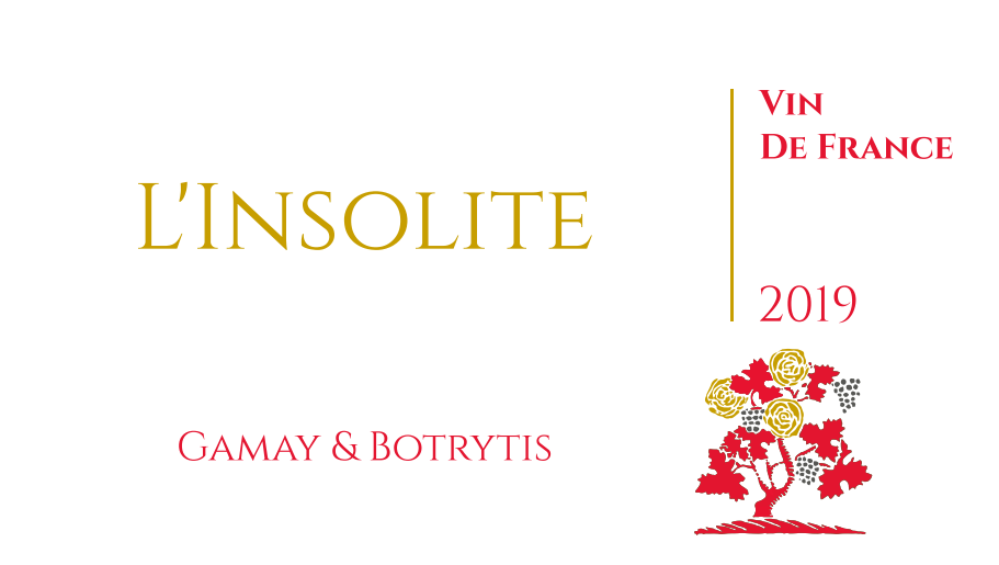 L'INSOLITE - GAMAY & BOTRYTIS - Vin de France Liquoreux - Domaine Marc JAMBON et Fils à PIERRECLOS