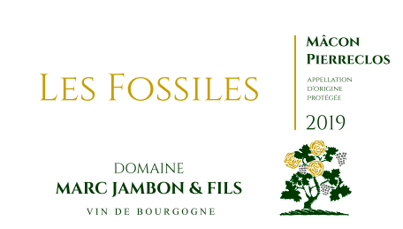 Mâcon-Pierreclos Blanc "Les Fossiles" - Domaine Marc JAMBON et Fils à PIERRECLOS