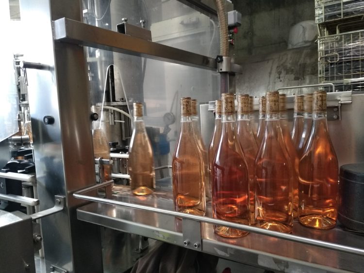 Mise en bouteilles Mâcon-Pierreclos Rosé "Granite" 2021