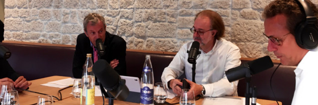 Phillipe FAURE-BRAC - Alain MARTY - Emission IN VINO - Sud Radio - Domaine Marc JAMBON et Fils - Macon-Pierreclos Rouge 2015