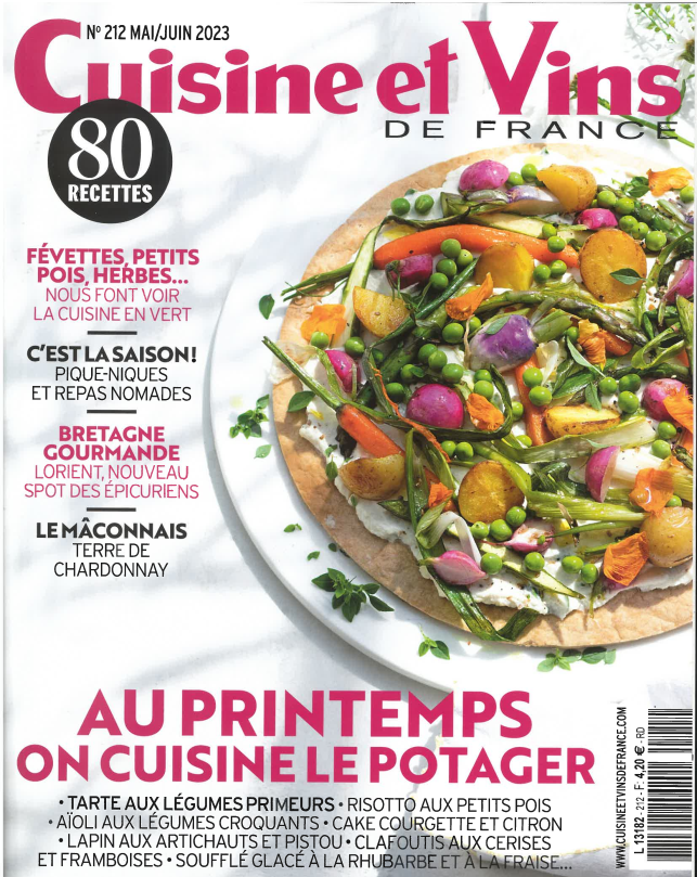 Cuisine et Vins de France - No. 212 Mai-Juin 2023