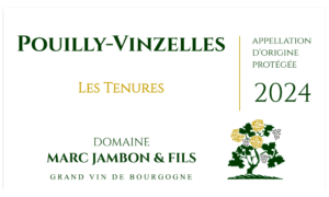 Pouilly-Vinzelles Les Tenures 2024 - Domaine Marc JAMBON et Fils à PIERRECLOS