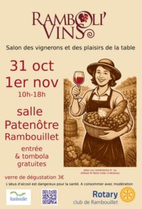 RAMBOLIVINS 2026 - Salle Patenotre - RAMBOUILLET 31/10 et 01/11/2026